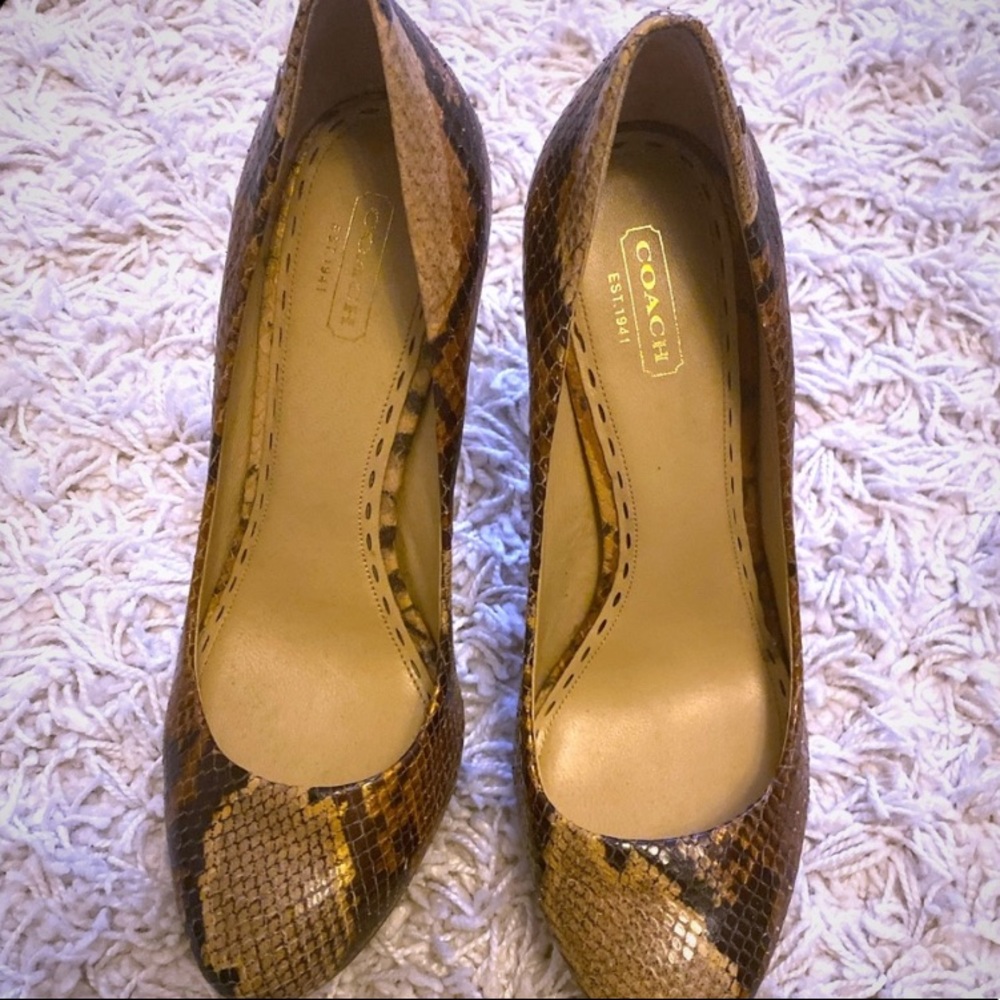 Coach Women’s Python Pump - image 6